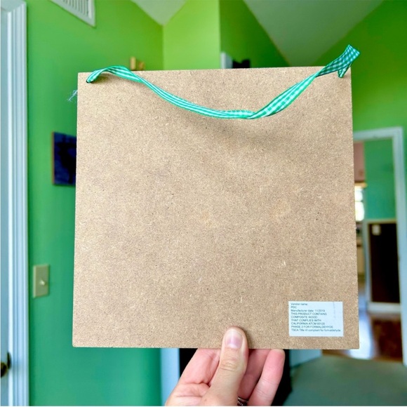 Vintage Bird House Fence Nature Sunny Day Wall Hanging Home Decor Wood Sign - Picture 5 of 6